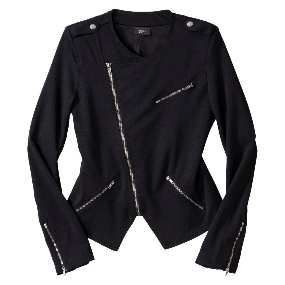 Mossimo Petites Moto Jacket   Black SP