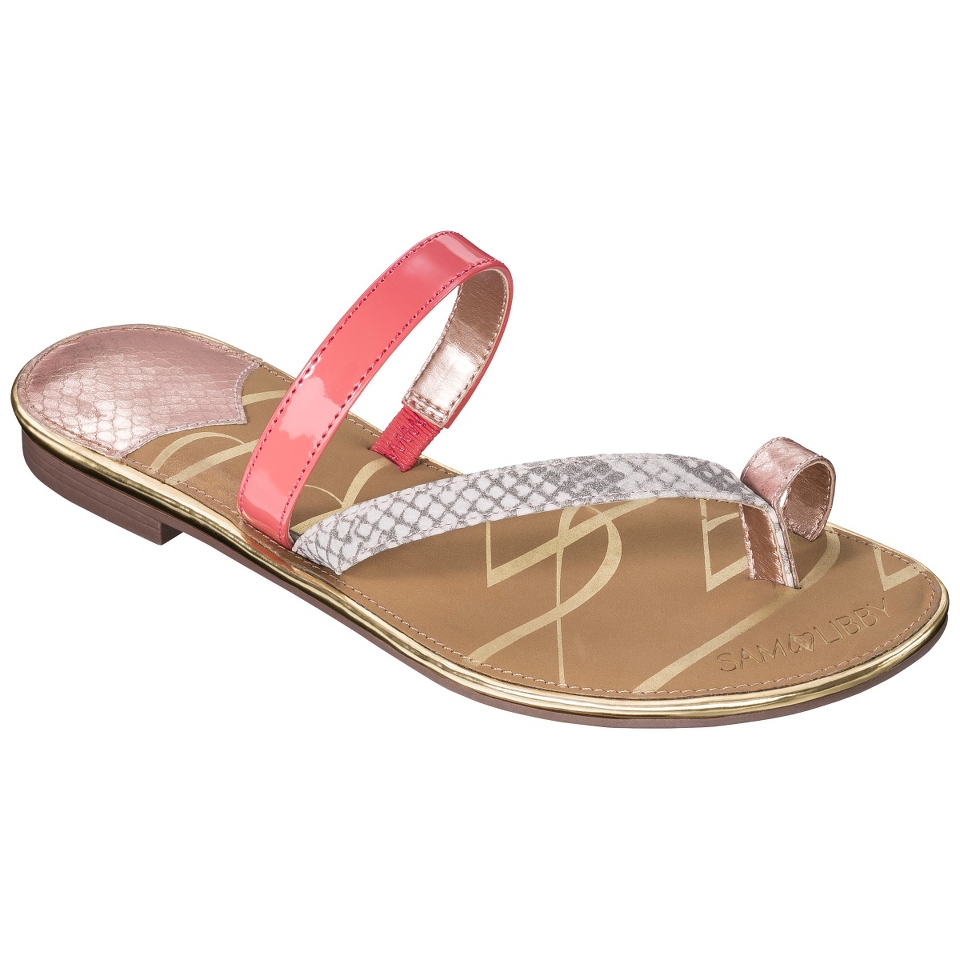 Womens Sam & Libby Karina Sandals   Coral 6