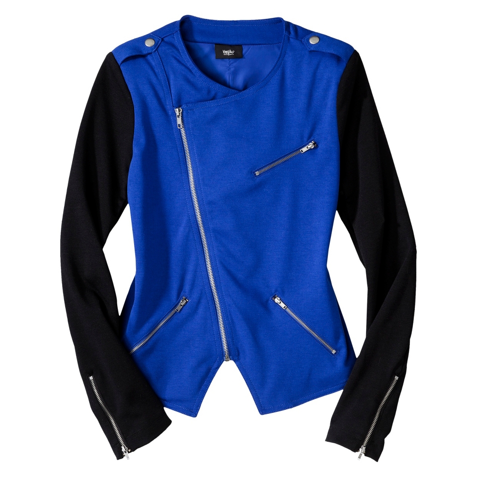 Mossimo Petites Moto Jacket   Blue/Black LP