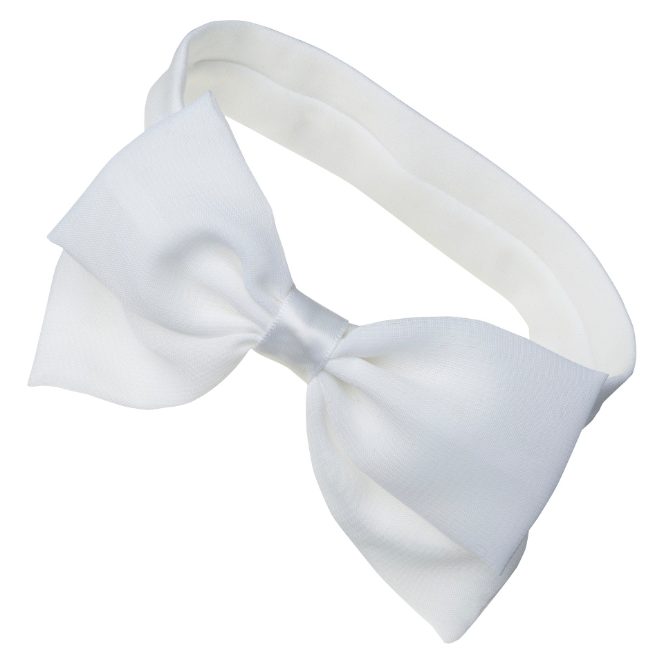 Cherokee Infant Girls Bow Headwrap   White