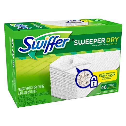 Swiffer Sweeper Dry Sweeping Pad Refills for Floor mop Unscented ... - loved 234 times 234