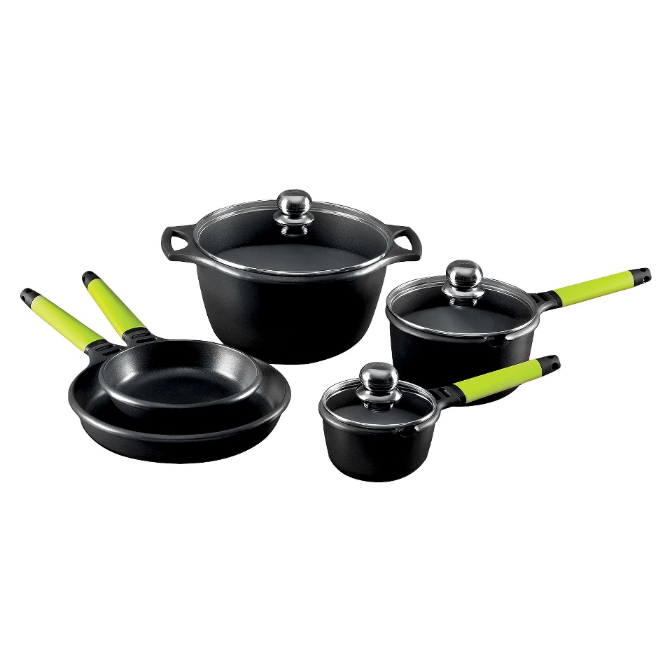 Fundix 8 Piece Induction Cookware Set   Kiwi