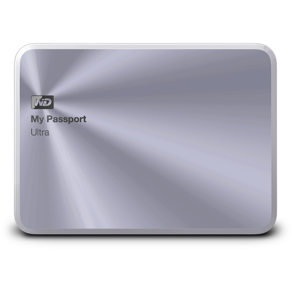 Western Digital 1TB Hard Drive Capacity Portable Hard Drive   Silver