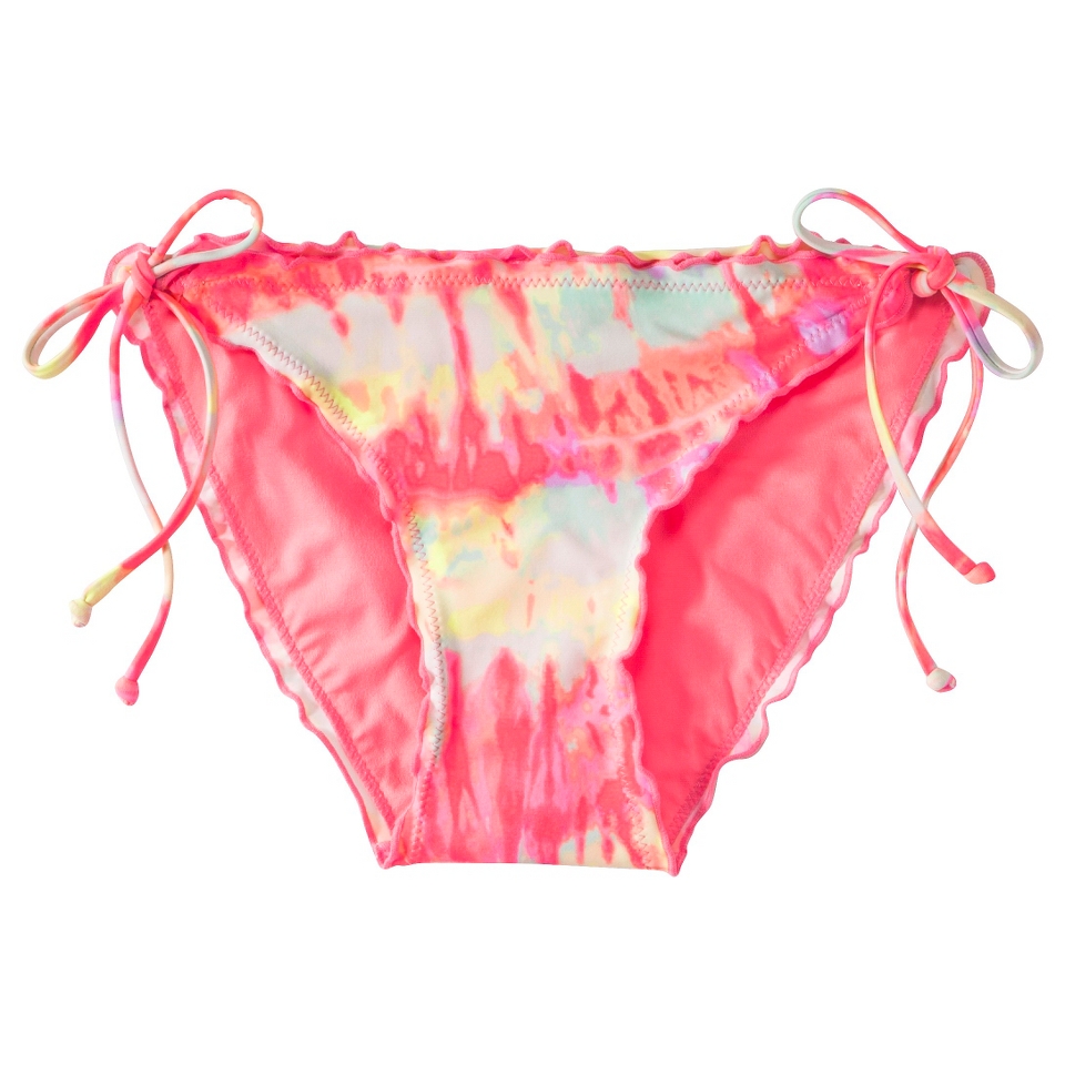 Xhilaration Juniors Side Tie Swim Bottom  Tie Dye Print XS