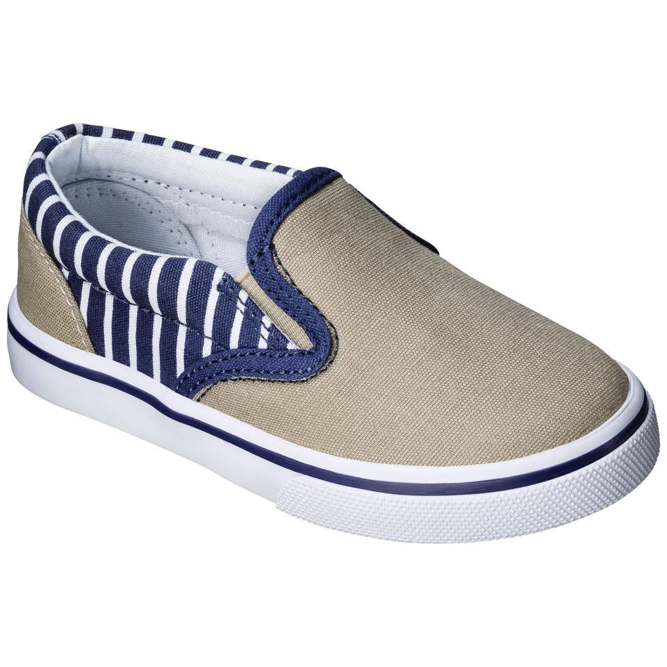 Toddler Boys Circo Huck Canvas Sneakers   Khaki/Navy 12