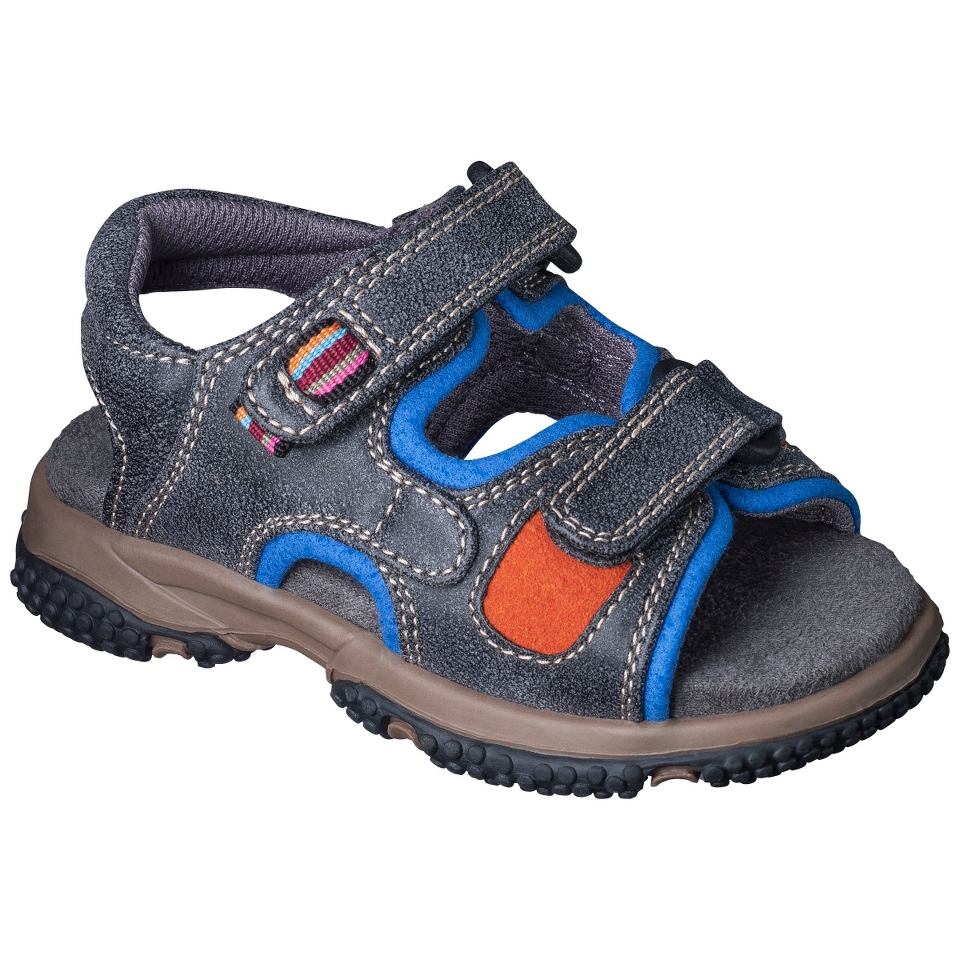 Toddler Boys Scott David Max Sandals   Blue 6