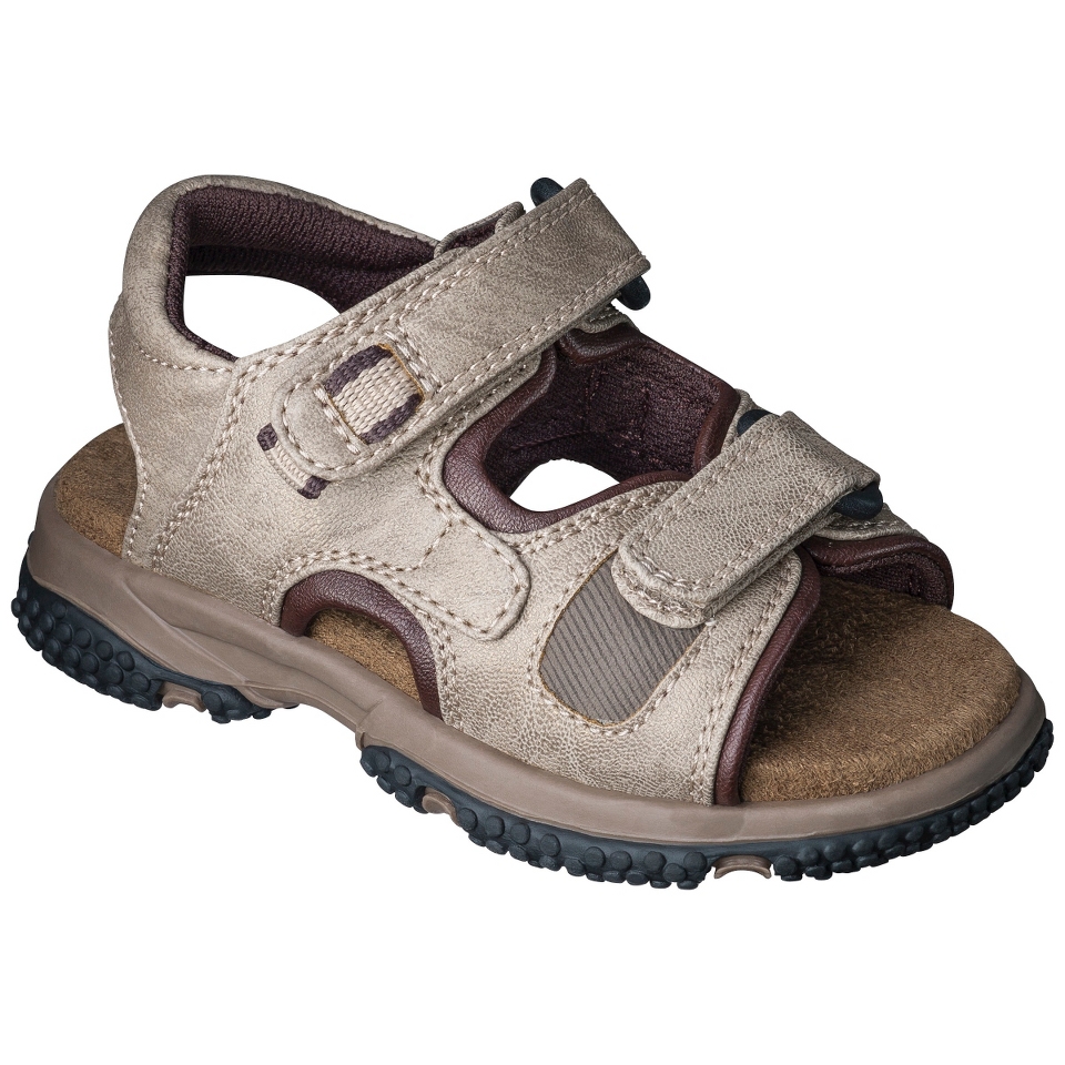 Toddler Boys Scott David Max Sandals   Tan 9