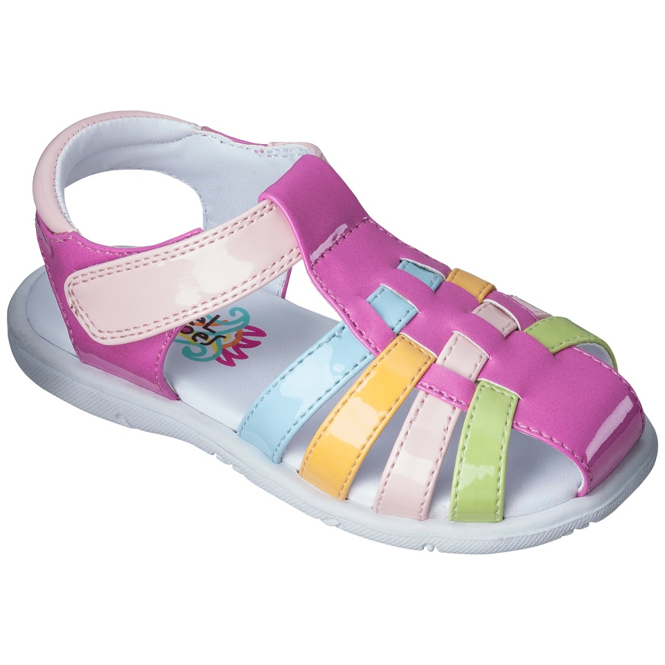 Toddler Girls Rachel Shoes Summertime Sandals   Fuchsia 9