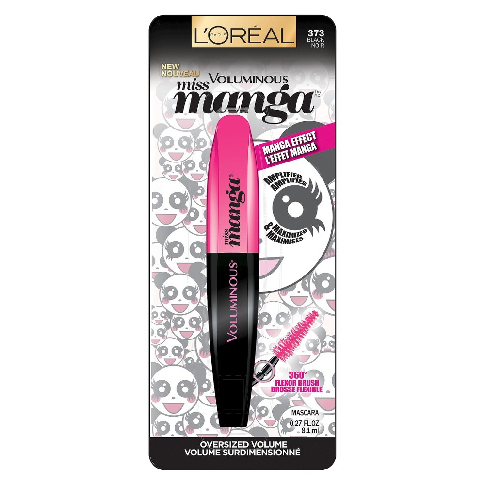 UPC 071249273708 product image for L'Oreal Paris Voluminous Miss Manga Mascara - 373 Black | upcitemdb.com