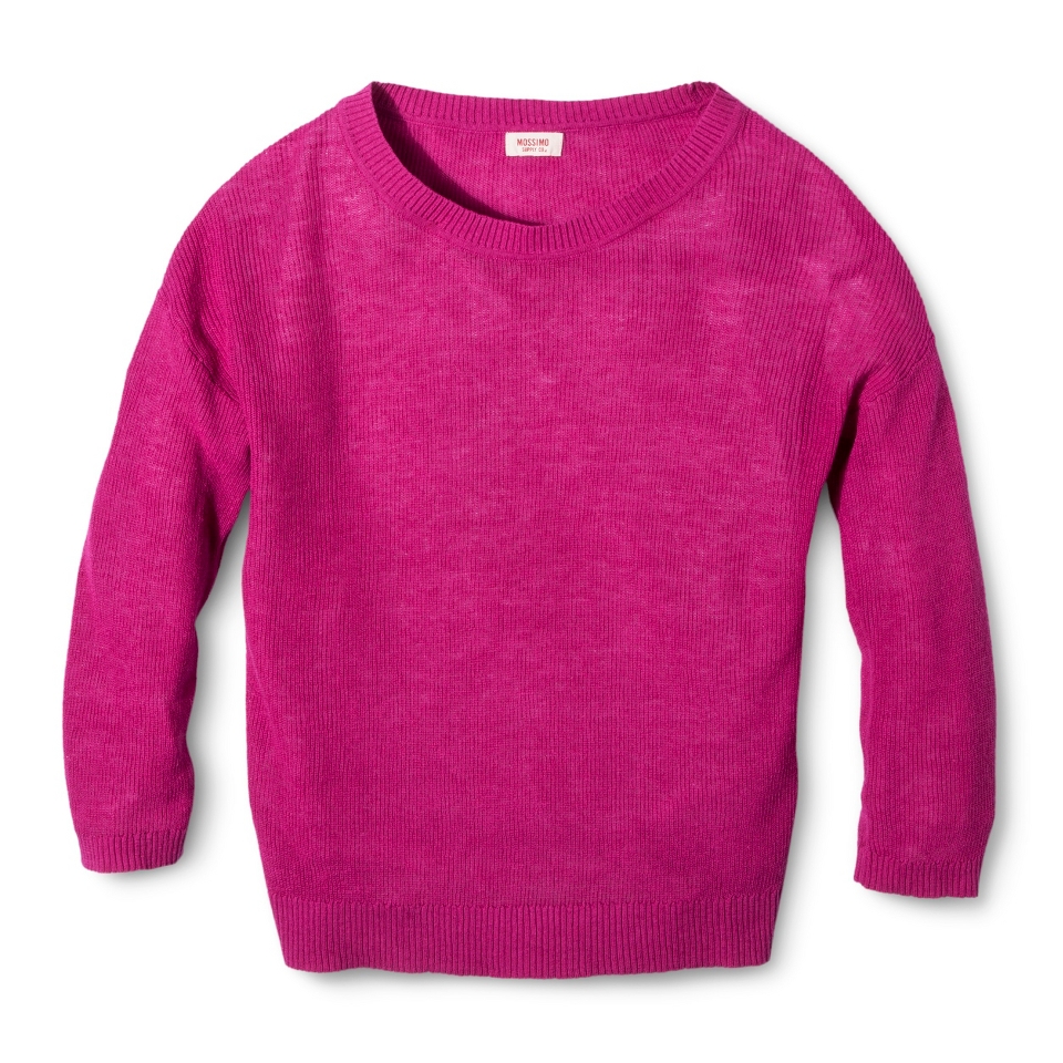 Mossimo Supply Co. Juniors Pullover Sweater   Fandango Pink S(3 5)