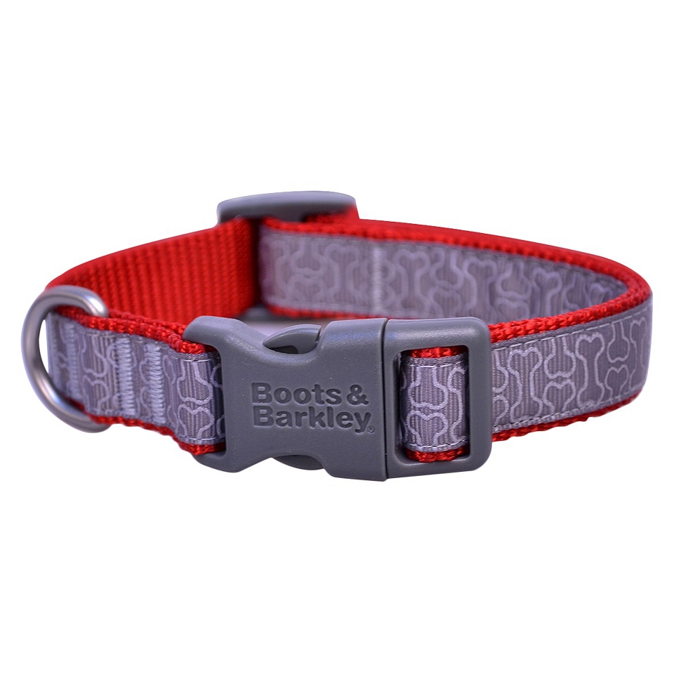 Boots & Barkley Reflective Fashion Collar M   Gray