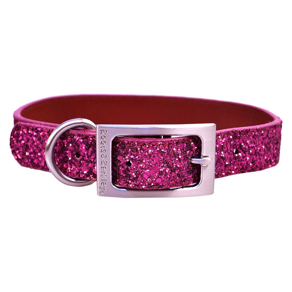 Boots & Barkley Glitter Collar L   Pink