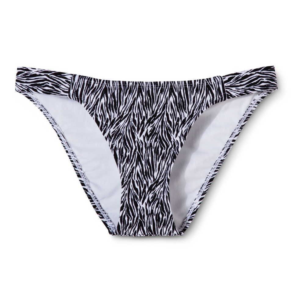 Xhilaration Juniors Hipster Swim Top  Animal Print M