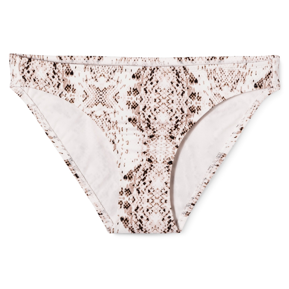 Xhilaration Juniors Hipster Swim Bottom  Snake Print S