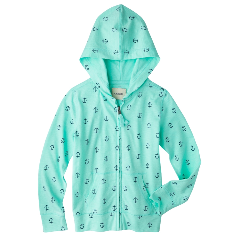 Girls Zip Up Hoodie   Sea Urchin S