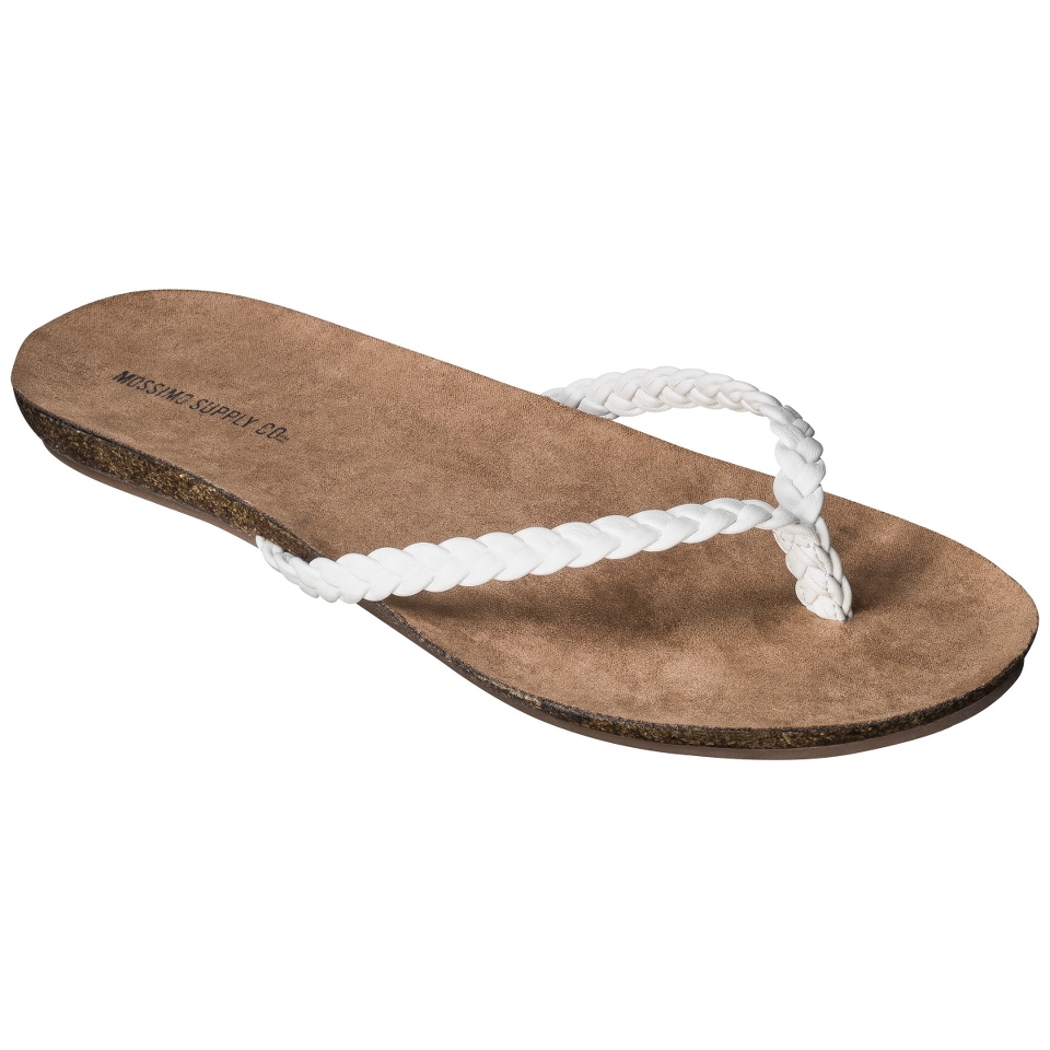 Womens Mossimo Supply Co. Odele Flip Flop   White 9