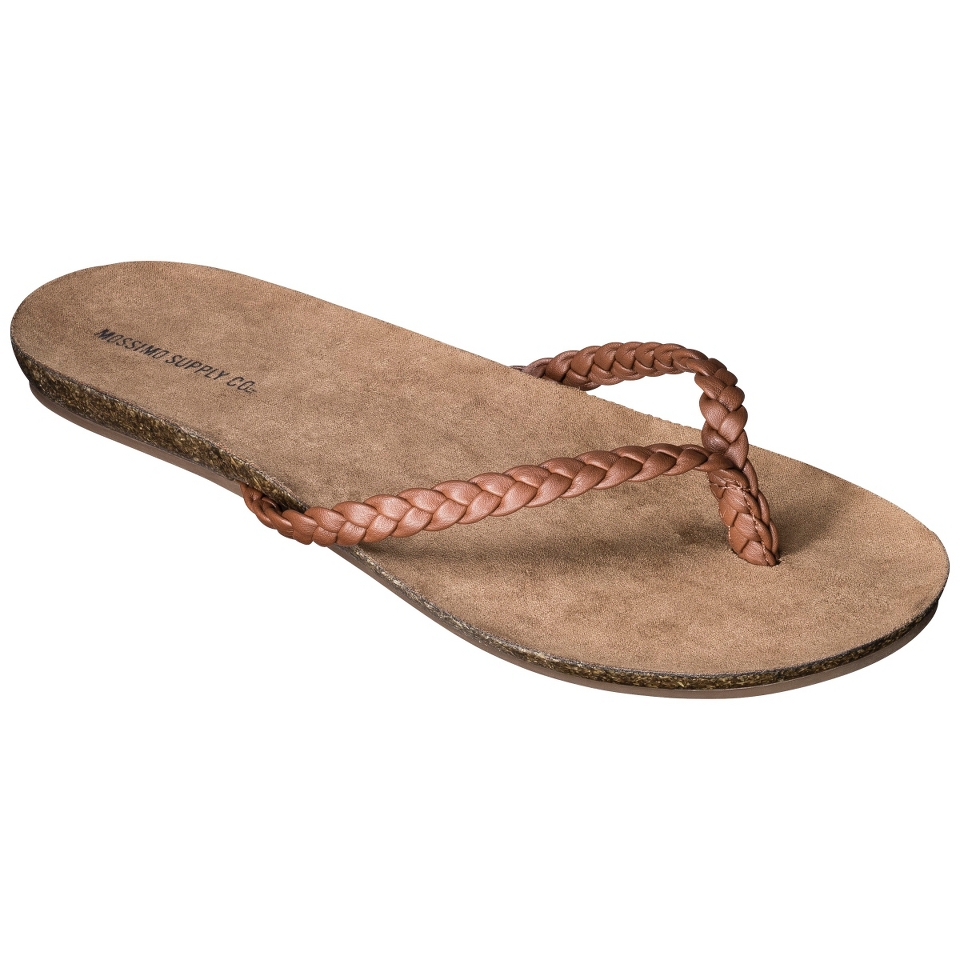 Womens Mossimo Supply Co. Odele Flip Flop   Cognac 5 6