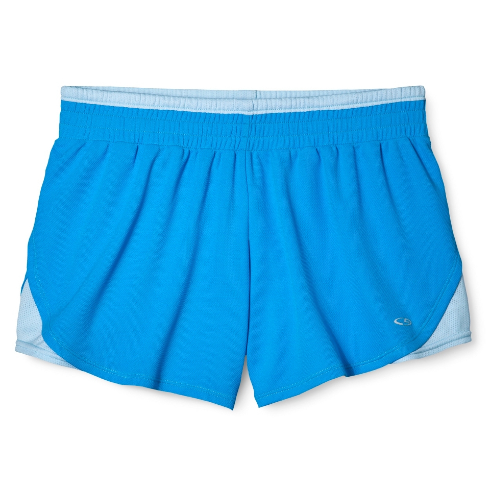 C9 by Champion Womens Mesh Knit Run Short   Hydro L