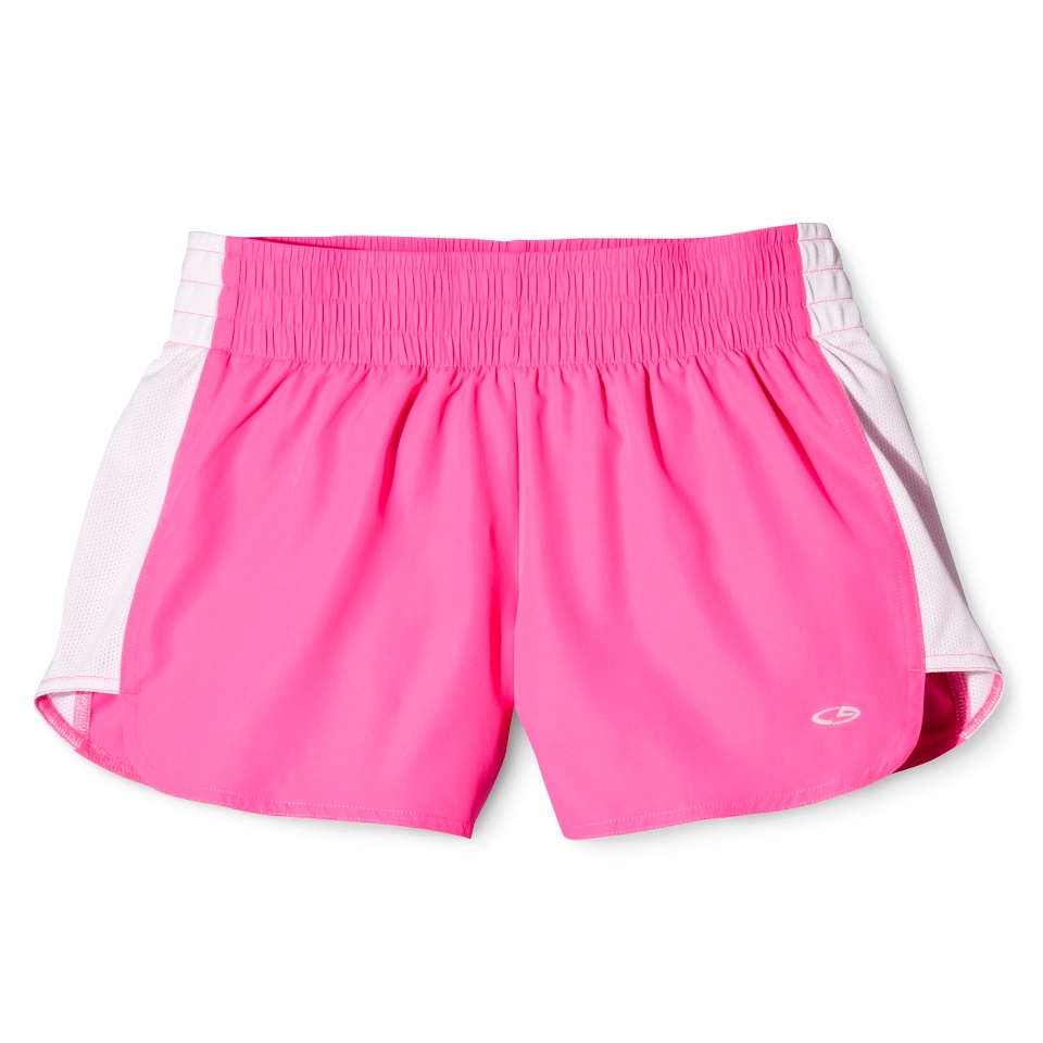 C9 by Champion Womens Run Short With Mesh Inset   Pink L