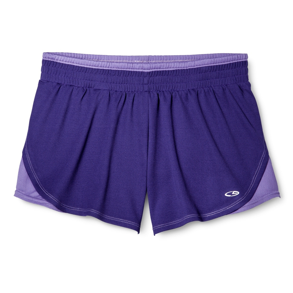 C9 by Champion Womens Mesh Knit Run Short   Plumbago Blue L