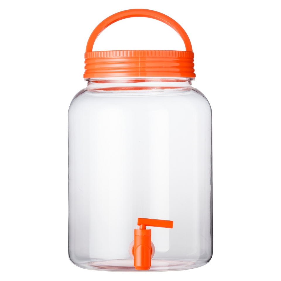 Mason Beverage Dispenser with Spigot   Mandarin (5.7 liter)