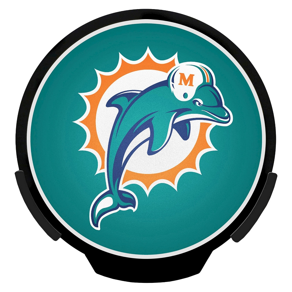 POWERDECAL NFL Miami Dolphins Backlit Logo
