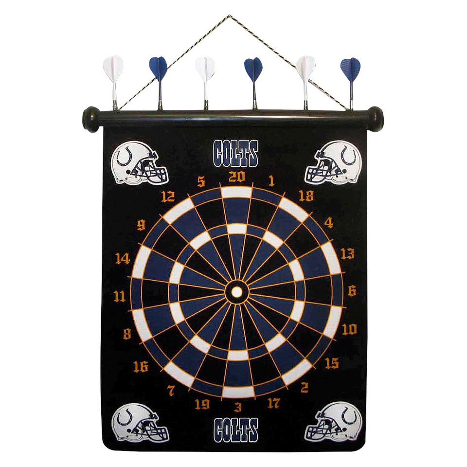 Rico NFL Indianapolis Colts Magnetic Dart Board Set