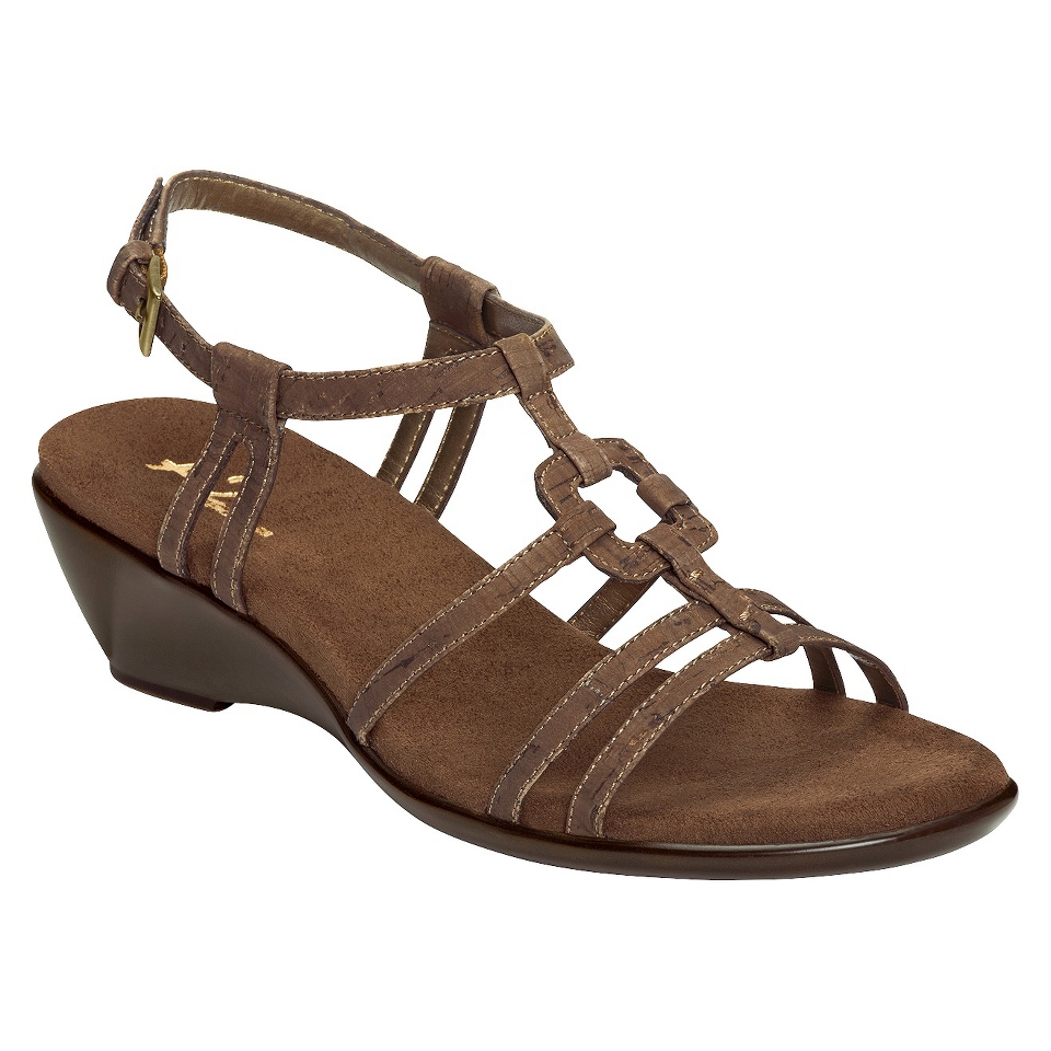 Womens A2 By Aerosoles Propeller Sandal   Brown 5