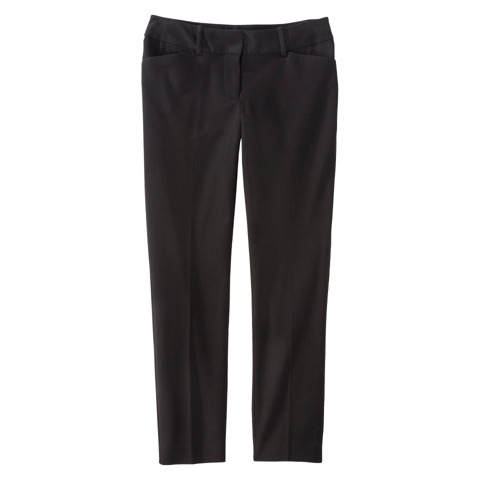 Mossimo Petites Ankle Pants   Black 2P