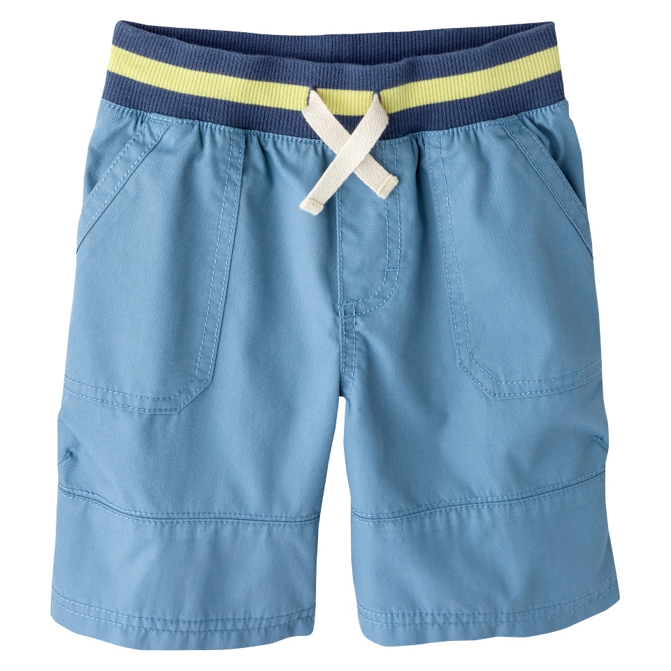 Cherokee Infant Toddler Boys Chino Short   Big Sur Blue 18 M