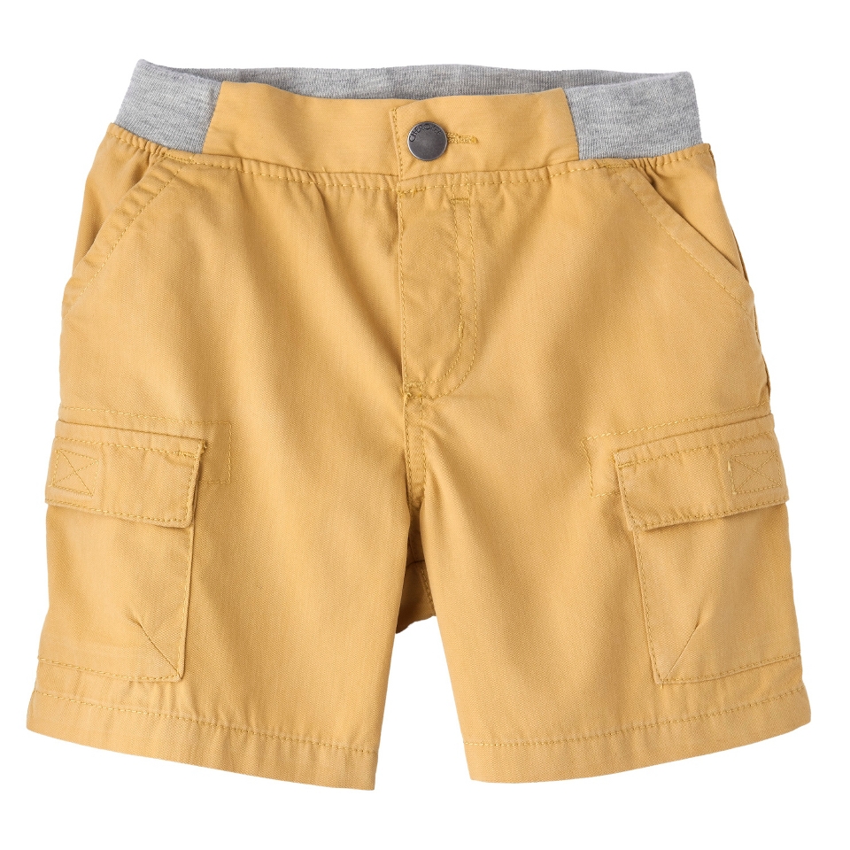 Cherokee Infant Toddler Boys Fashion Short   Justice Gold 3T
