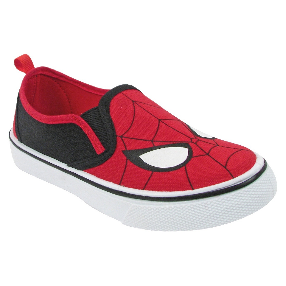 Toddler Boys Spiderman Canvas Sneakers   Red 10