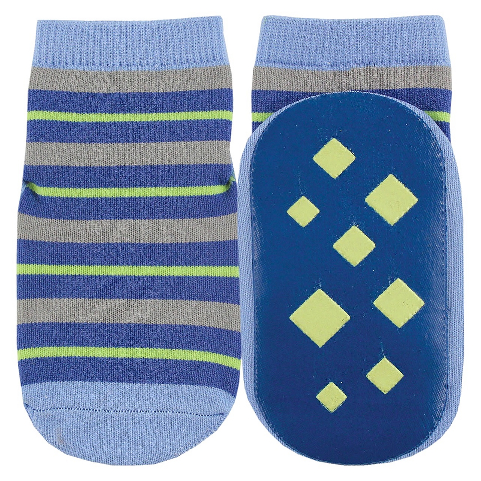 Luvable Friends Infant Boys Socks   Blue Stripes 18 24 M