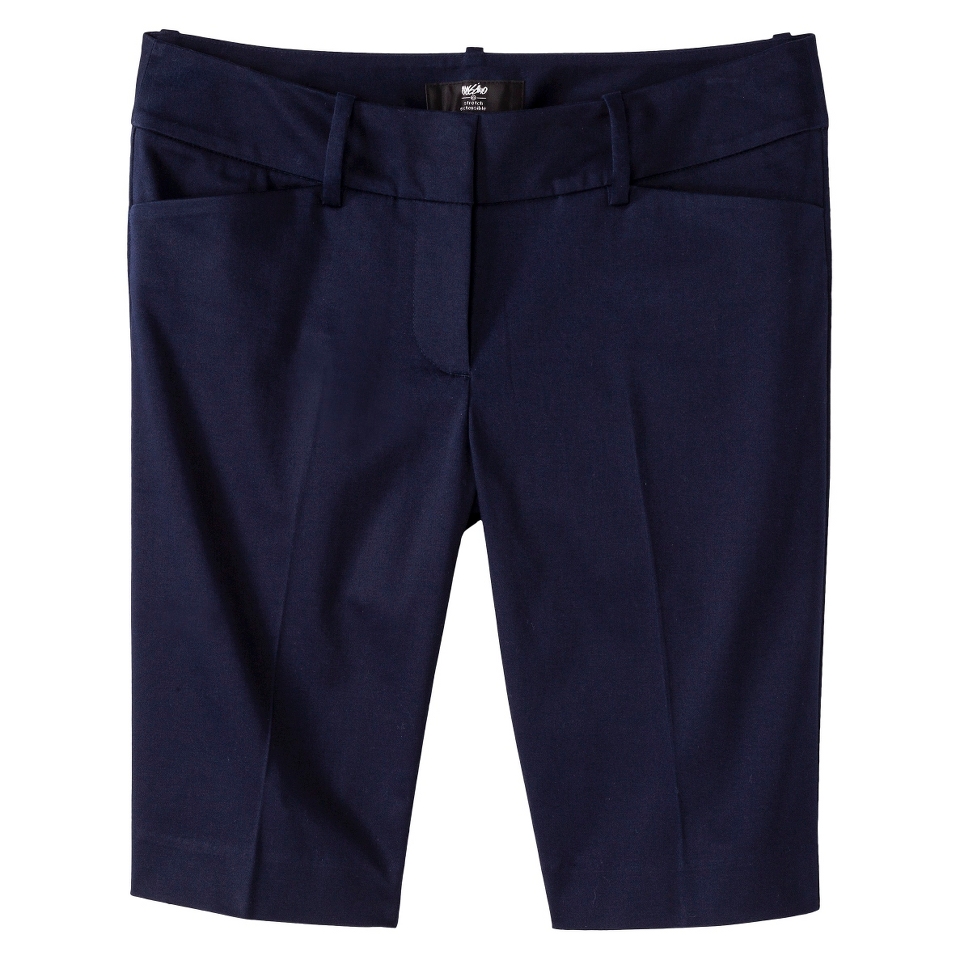 Mossimo Petites 10 Bermuda Shorts   Navy 12P