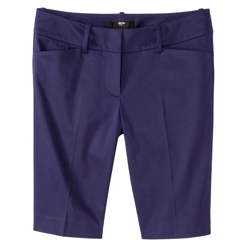 Mossimo Petites 10 Bermuda Shorts   Blue 2P