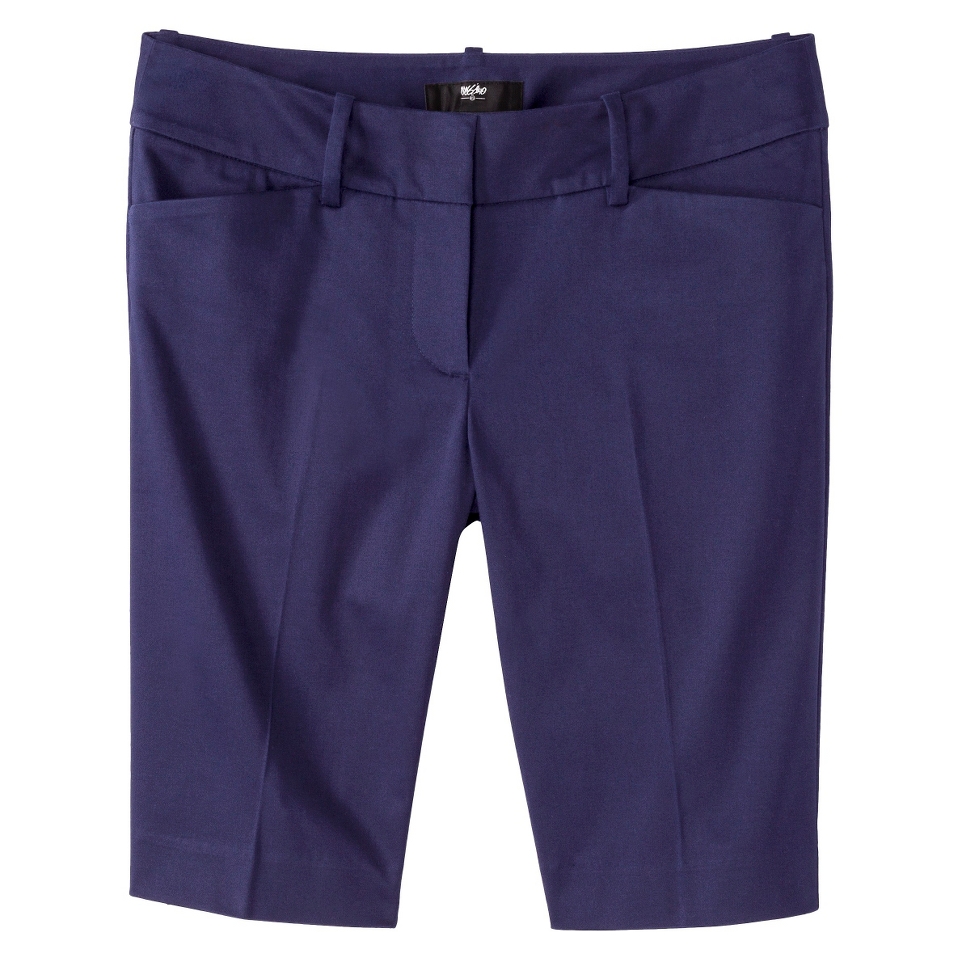 Mossimo Petites 10 Bermuda Shorts   Blue 16P