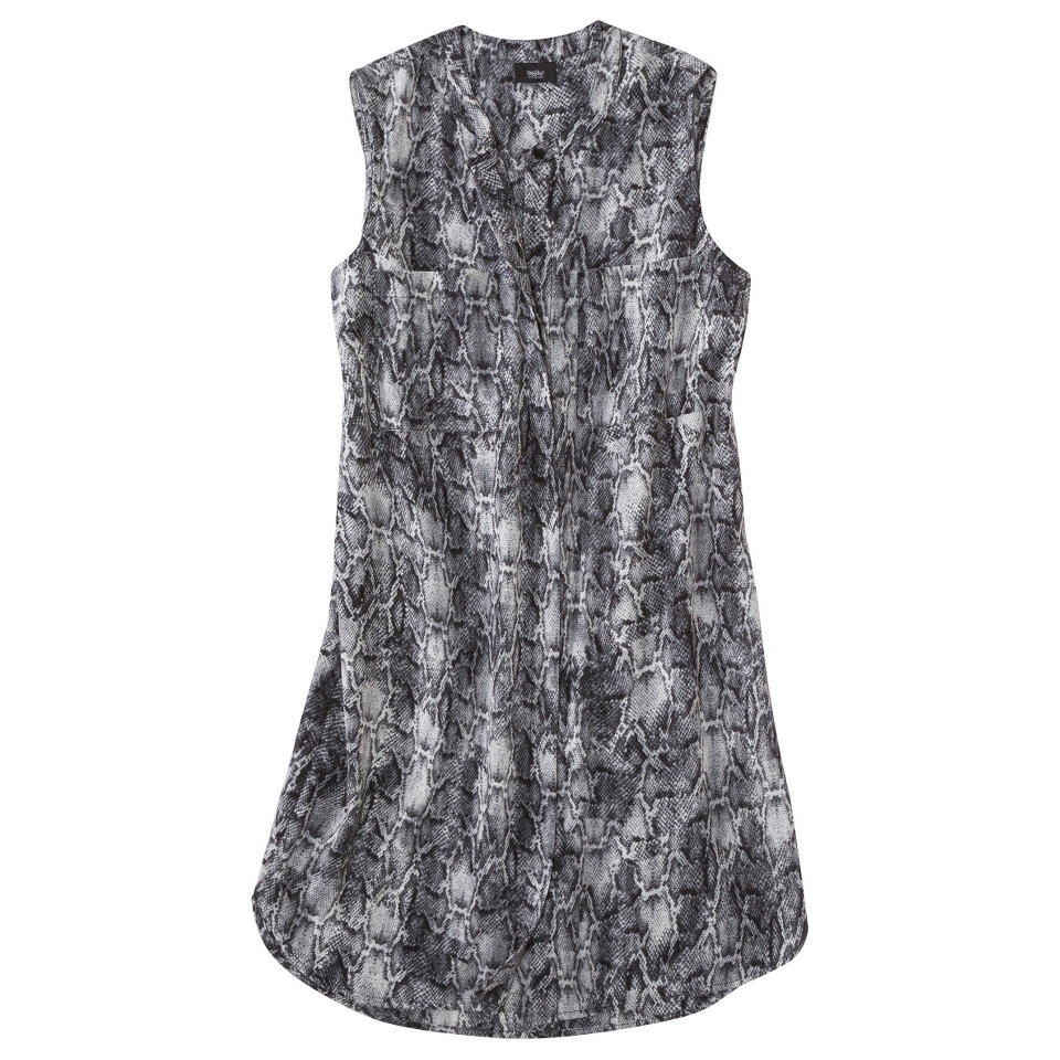 Mossimo Womens Sleeveless Dress   Black/Silver S