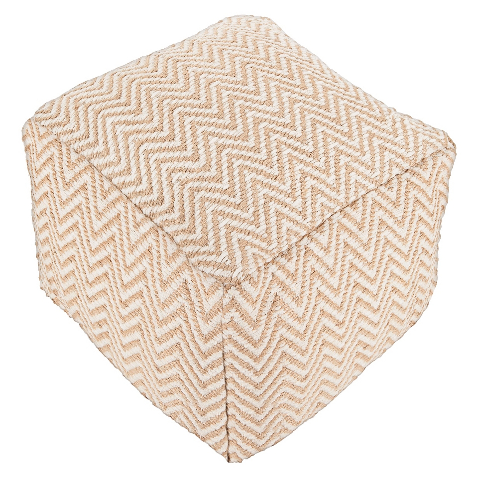 Pouf Threshold Pouf Jute & Ivory