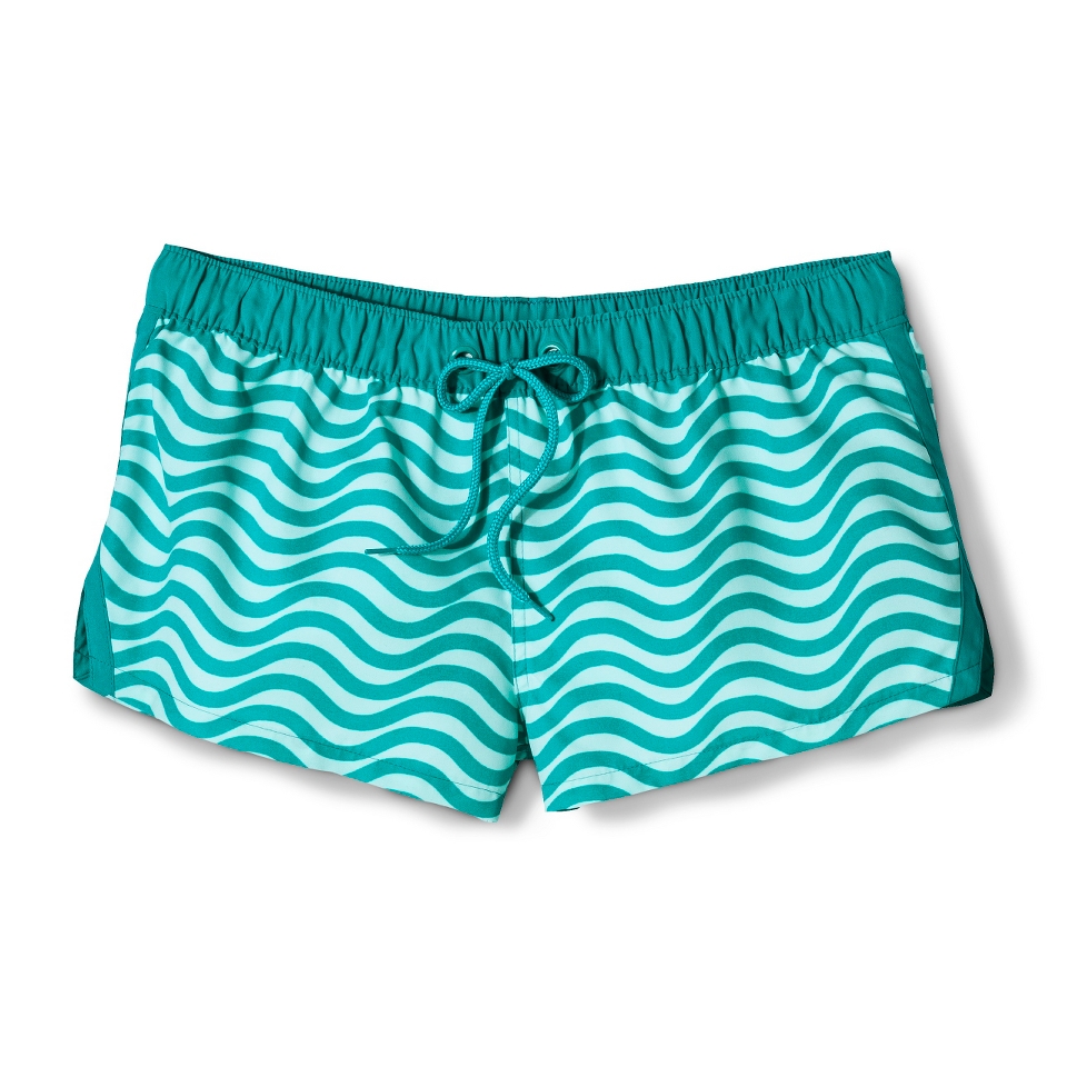 Womens Limited Edition Mossimo Supply Co. Swim Board Shorts  Aqua XS