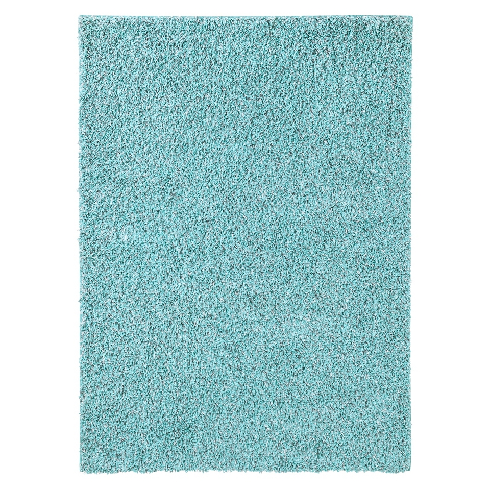 Room Essentials Shag Accent Rug   Turquoise (26x4)