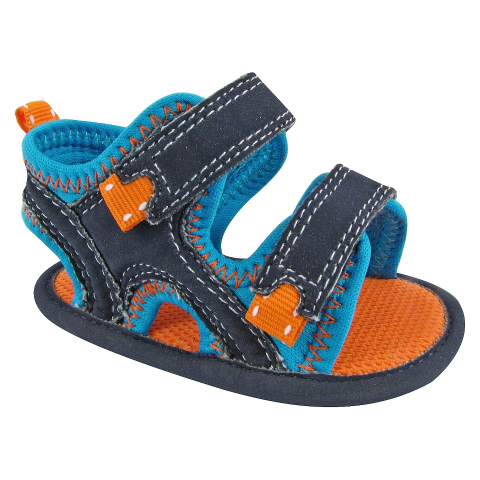 Infant Boys Natural Steps Lil Rascal Hiking Sandals   Blue 3