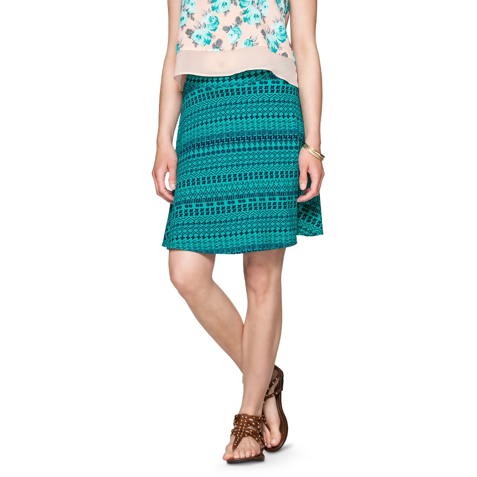 Juniors Skater Skirt   Turquoise L(11 13)