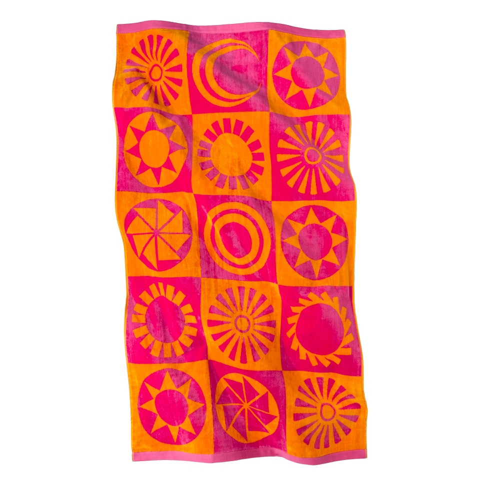 Limited Edition Mossimo Supply Co. Terry Beach Towel  Hot Pink