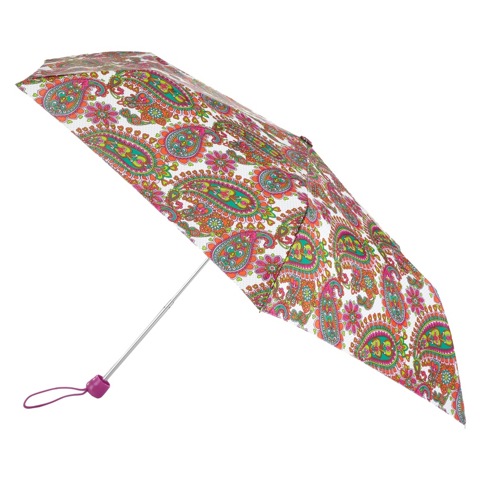 totes Compact Paisley Umbrella   Red