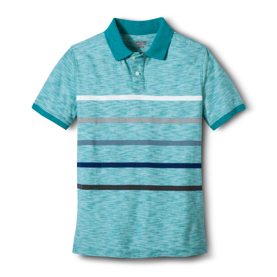 MSC Fashion Polo Sea Blue Stripe GALLEON XXL