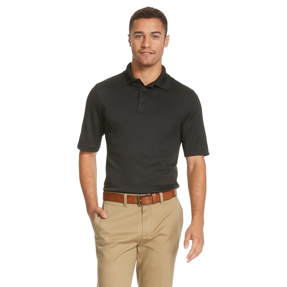 Mens Golf Polo   Ebony XXXL