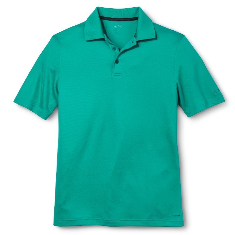 Mens Golf Polo   Vivid Teal S