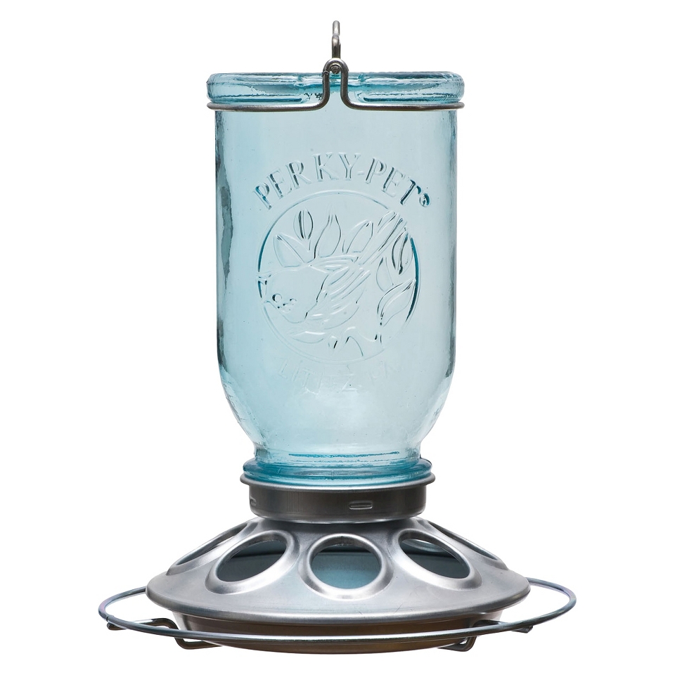 Perky Pet Mason Jar Wild Bird Feeder