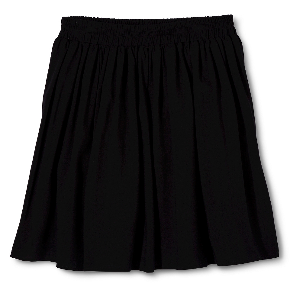 Mossimo Supply Co. Juniors Pleated Skirt   Black S(3 5)