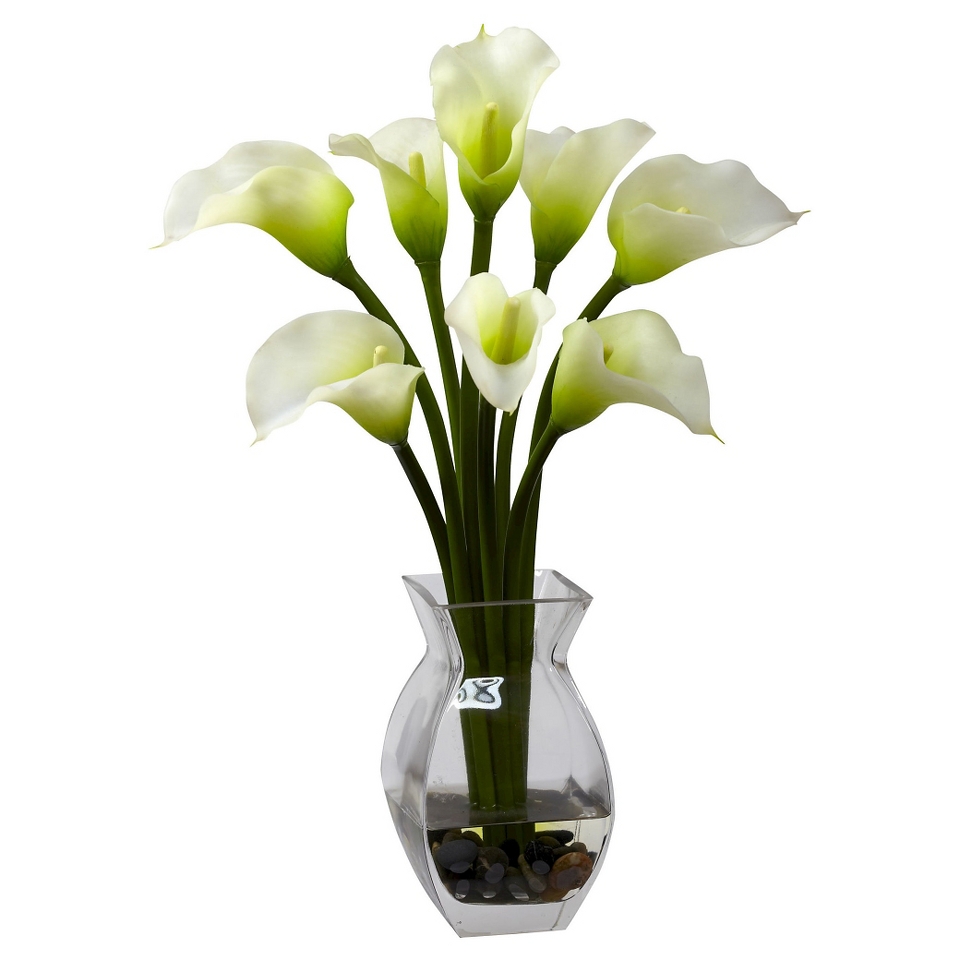 Classic Calla Lily Arrangement 16   Cream